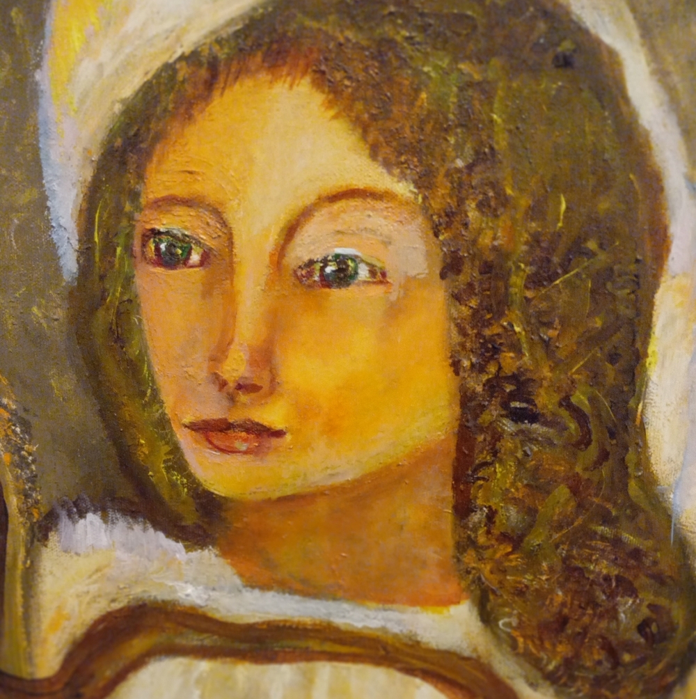 Original Oil Painting 21" X 24 " - Picture 2 of 5